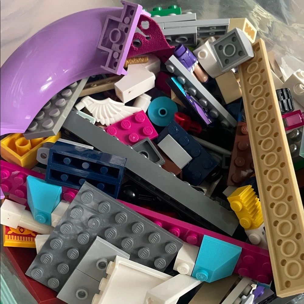 Bulk LEGO Lot – Girls Sets Mix! Friends •Disney Elsa • Elves• Dragons 5lb